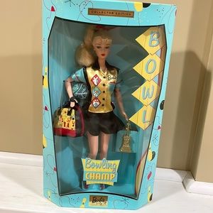 New Collector Edition Bowling Champ Barbie